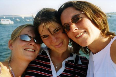 Emilie, moi et Delphine